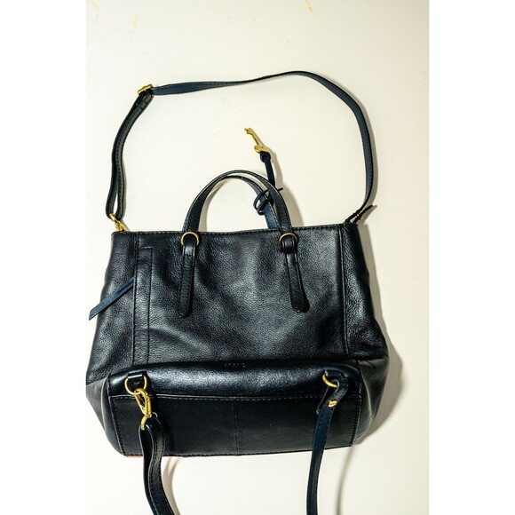 Fossil Camilla Leather Convertible Small Backpack crossbody purse patchwork bag - Picture 3 of 14